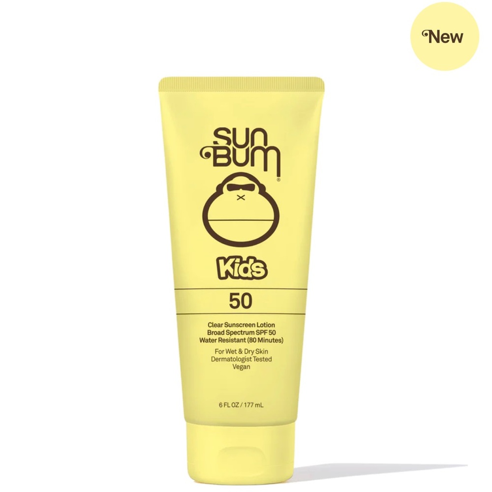 NEW Kids SPF 50 Clear Sunscreen Lotion